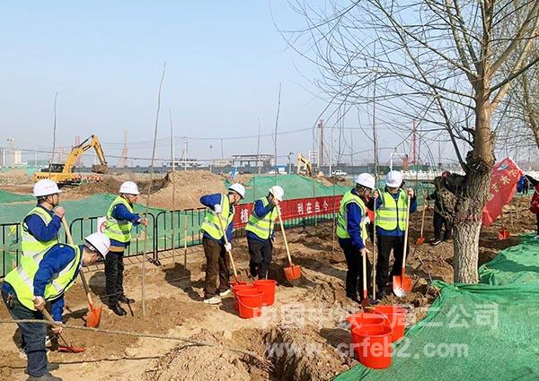 大名县基础设施项目开展“植树活动